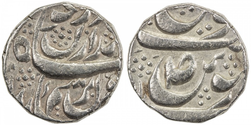 KAITHAL: Lal Singh, 1781-1819, AR rupee (11.18g), "Sahrind", AH1198, KM-10, SS-2...