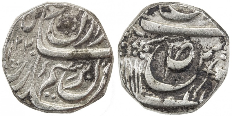 KAITHAL: Lal Singh, 1781-1819, AR rupee (11.10g), "Sahrind", AH1220, KM-10, SS-—...