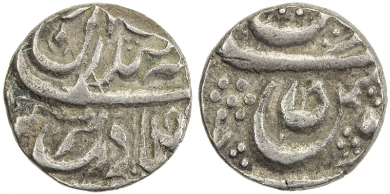 KAITHAL: Lal Singh, 1781-1819, AR rupee (10.95g), "Sahrind", DM, KM-10, SS-291, ...