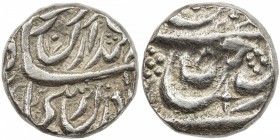 NABHA: Hamir Singh, 1755-1783, AR rupee (11.16g), "Sahrind", ND, KM-20.1*, SS-251, assigned by KM and Singh to the early years of Jaswant Singh, but t...