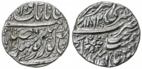 SIKH EMPIRE: AR arsiwala rupee (11.04g), Amritsar, VS1862, KM-20.6, Herrli-01.16, rare date for the arsiwala rupee (but common for the mora rupee), 1 ...