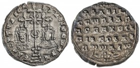 TMUTARAKAN: Mstislav Volodimirovich Khorobry (the Brave), ca. 990-1024, AR miliaresion (1.41g), NM, ND (ca. 1000-1060), cf. Zeno-8429, imitating a Con...