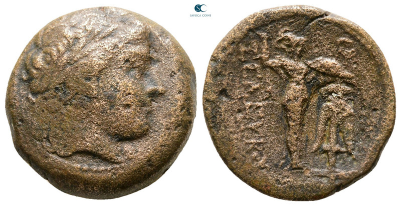 Seleukid Kingdom. Antioch on the Orontes. Seleukos I Nikator 312-281 BC. 
Bronz...