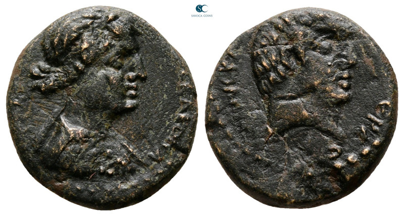 Seleucis and Pieria. Chalcidice, Chalcis ad Belum. Mark Antony and Cleopatra 32-...