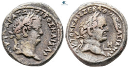 Egypt. Alexandria. Vespasian and Titus AD 69-79. Billon-Tetradrachm