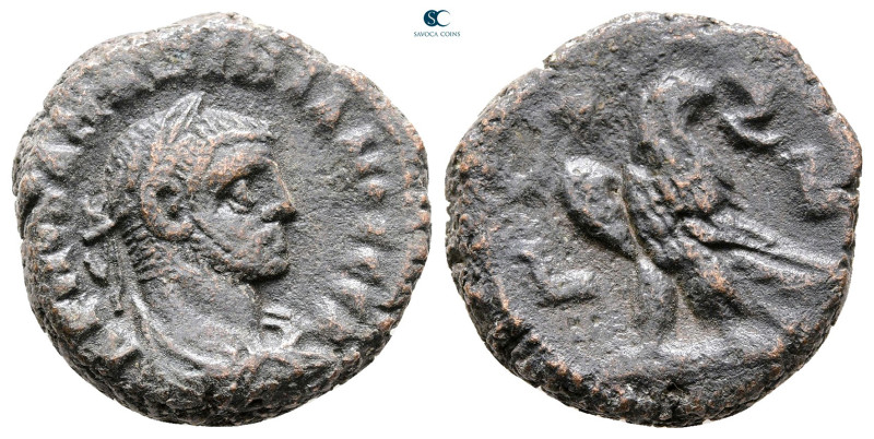 Egypt. Alexandria. Maximianus Herculius AD 286-305. 
Potin Tetradrachm

20 mm...