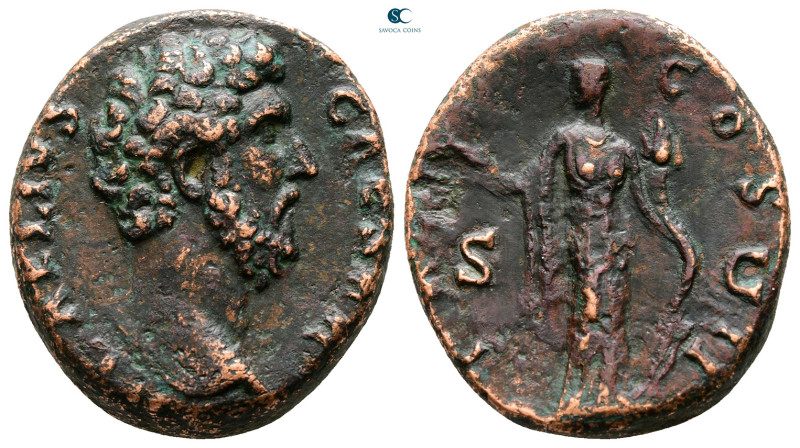 Aelius, as Caesar AD 136-138. Rome
Sestertius Æ

29 mm, 17,83 g



Very F...