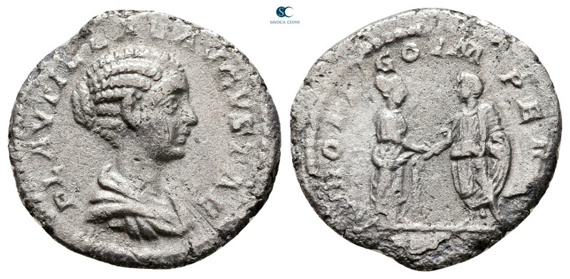 Plautilla. Augusta AD 202-205. Rome
Denarius AR

19 mm, 2,06 g



Nearly ...