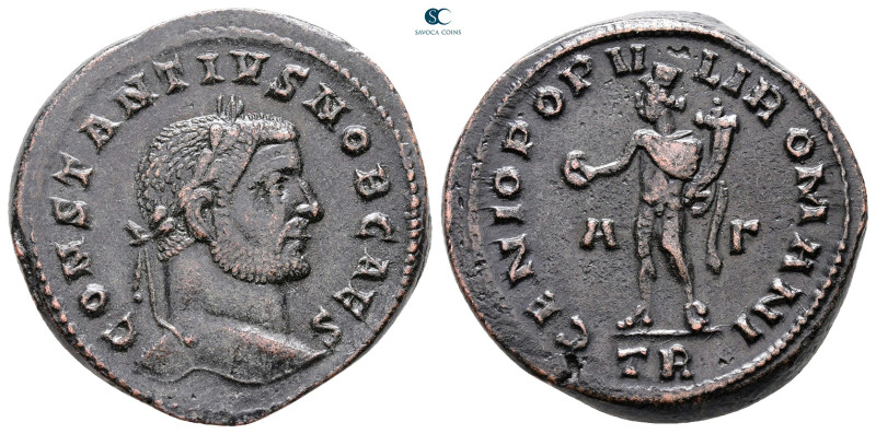 Constantius I Chlorus, as Caesar AD 293-305. Treveri
Follis Æ

28 mm, 11,82 g...