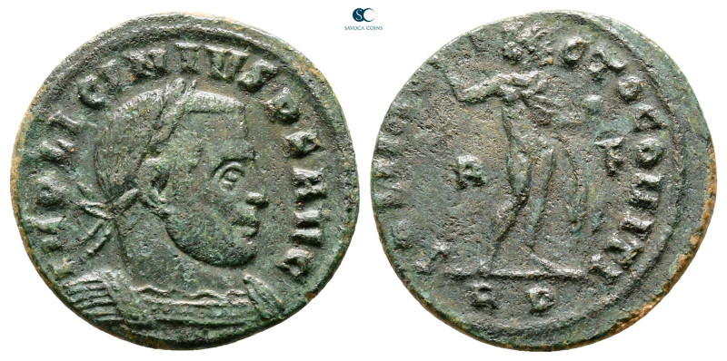 Licinius I AD 308-324. Rome
Follis Æ

20 mm, 3,04 g



Nearly Very Fine