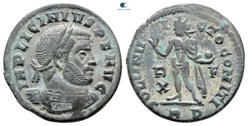 Licinius I AD 308-324. Rome
Follis Æ

20 mm, 3,01 g



Very Fine