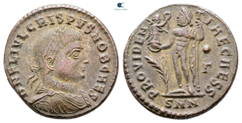 Crispus, as Caesar AD 316-326. Nicomedia
Follis Æ

18 mm, 2,95 g



Good ...