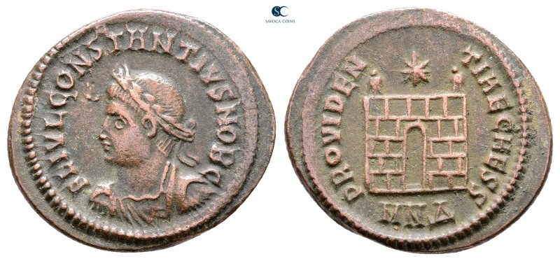 Constantius II, as Caesar AD 337-347. Nicomedia
Follis Æ

20 mm, 2,83 g


...