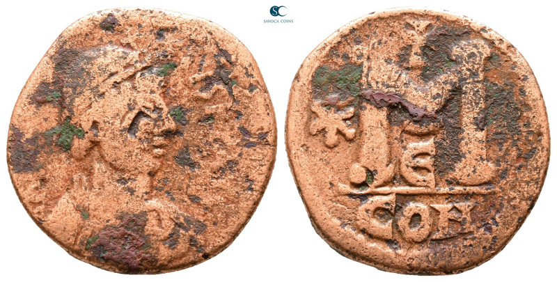 Anastasius I AD 491-518. Constantinople
Follis or 40 Nummi Æ

24 mm, 8,83 g
...