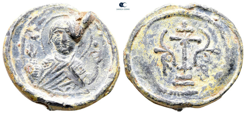 Byzantine. Seal Pb

25 mm, 8,82 g

Very Fine