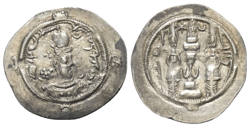 Sasanidisches Königreich. Ohrmazd (Hormizd) IV. (579 - 590 n. Chr.).

 Drachme...