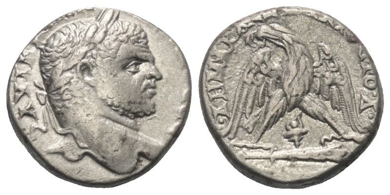 Phönikien. Tyros. Caracalla (197 - 217 n. Chr.).

 Tetradrachme (Silber). Ca. ...