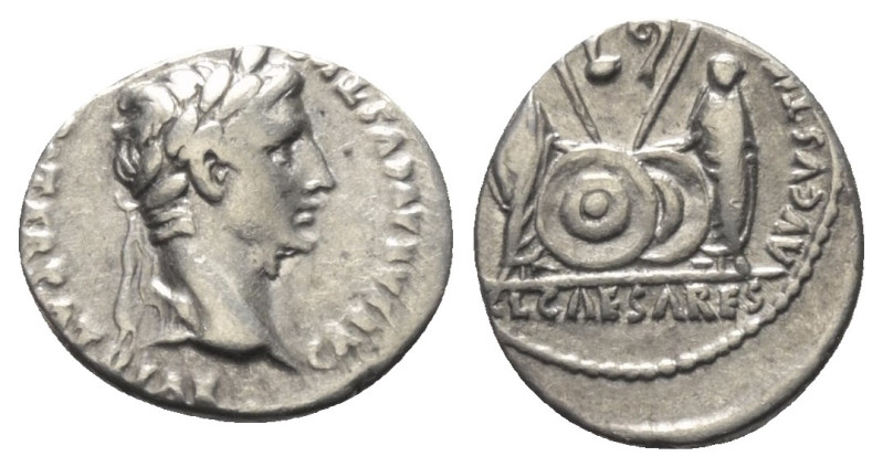 Augustus (31 v. - 14 n. Chr.).

 Denar (Silber). 81 n. Chr. Rom.
Vs: CAESAR A...