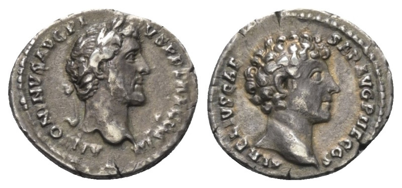 Antoninus Pius (138 - 161 n. Chr.). Antoninus Pius und Marcus Aurelius.

 Dena...