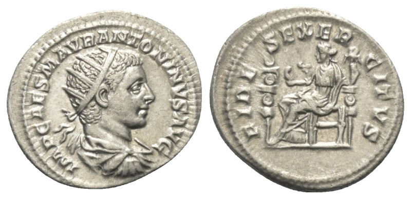 Elagabalus (218 - 222 n. Chr.).

 Antoninian (Silber). 218 - 219 n. Chr. Rom....