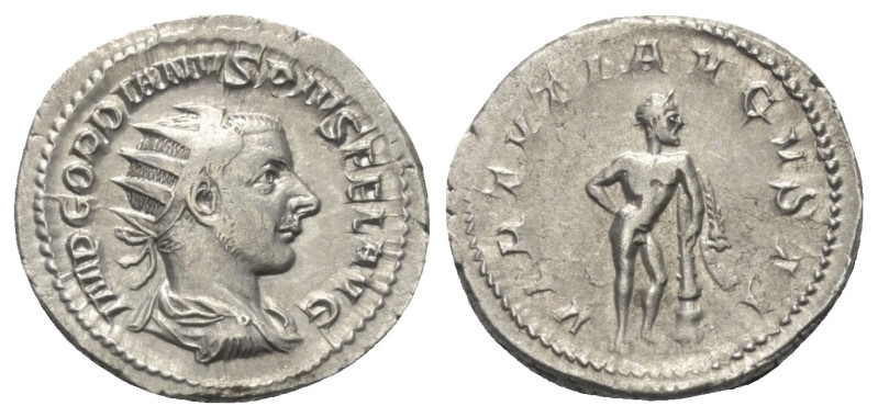 Gordianus III. (238 - 244 n. Chr.).

 Antoninian (Silber). 241 - 243 n. Chr. R...