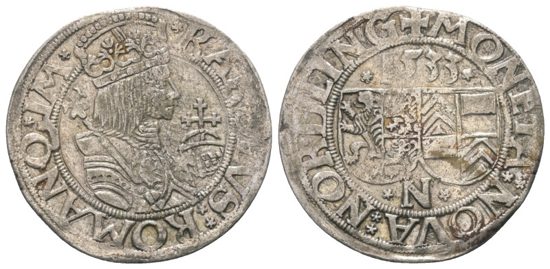 Nördlingen - Reichskammer. Eberhard von Eppstein-Königstein, Pfandinhaber (1503 ...