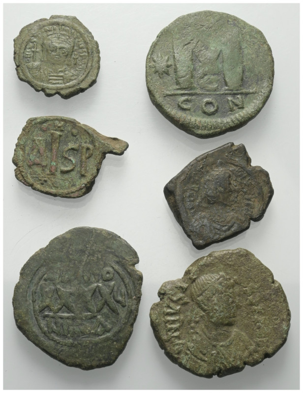 Byzantinische Münzen - Lots.


Verschiedene Herrscher.

Lot (6 Stück, Bronz...