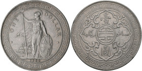 Großbritannien: Victoria 1837-1901: Trade Dollar 1900, Bombay Mint. KM# T5. 26,93 g. Kleine Randfehler, sehr schön+.
 [differenzbesteuert]