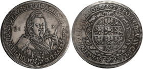 Altdeutschland und RDR bis 1800: Brandenburg-Ansbach, Joachim Ernst 1603-1625: Taler 1620 (Reichstaler). Geharnischtes Brustbild mit Zepter zwischen d...