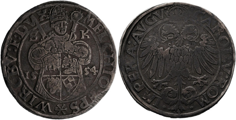 Altdeutschland und RDR bis 1800: Würzburg, Melchior Zobel von Giebelstadt 1544-1...