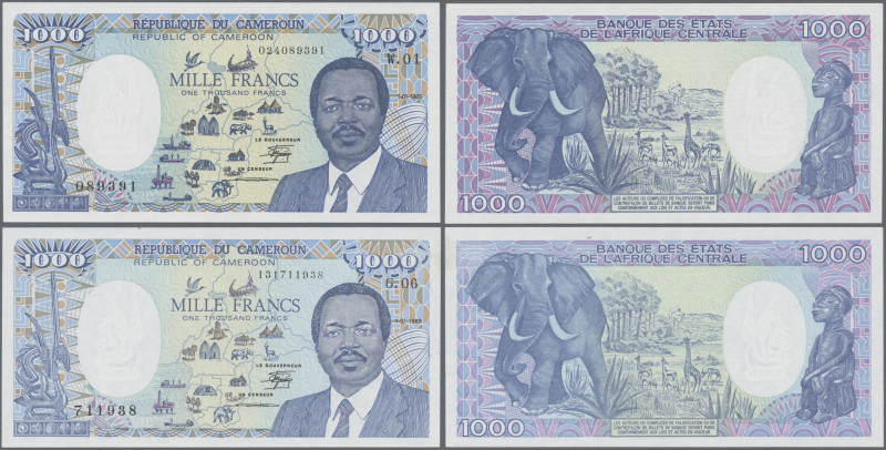 Cameroon: Banque des États de l'Afrique Centrale - République du Cameroun, pair ...
