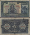 China: Kirin Yung Heng Provincial Bank, 5 Dollars 1926, P.S1067, still nice with slightly toned paper, minor margin split and small graffiti on back, ...