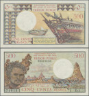 French Afars & Issas: French Afars & Issas Territory, 500 Francs ND(1975), P.33 in UNC condition.
 [differenzbesteuert]