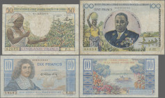 French Equatorial Africa: Caisse Centrale de la France d'Outre-Mer and Institut d'Émission de l'Afrique Équatoriale Française et du Cameroun, very int...