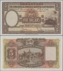 Hong Kong: The Hong Kong & Shanghai Banking Corporation, 5 Dollars 20th February 1956, P.180a, great original shape and almost perfect, just a very so...
