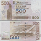 Hong Kong: Bank of China – Hong Kong Limited, 500 Dollars 1st January 2006, P.338c in perfect UNC condition.
 [differenzbesteuert]