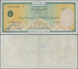 Iran: Bank Melli Iran – Emergency Circulating Check, 1.000 Rials SH1331(1952), P.70A, several soft folds and a few spots, Condition: VF.
 [differenzb...
