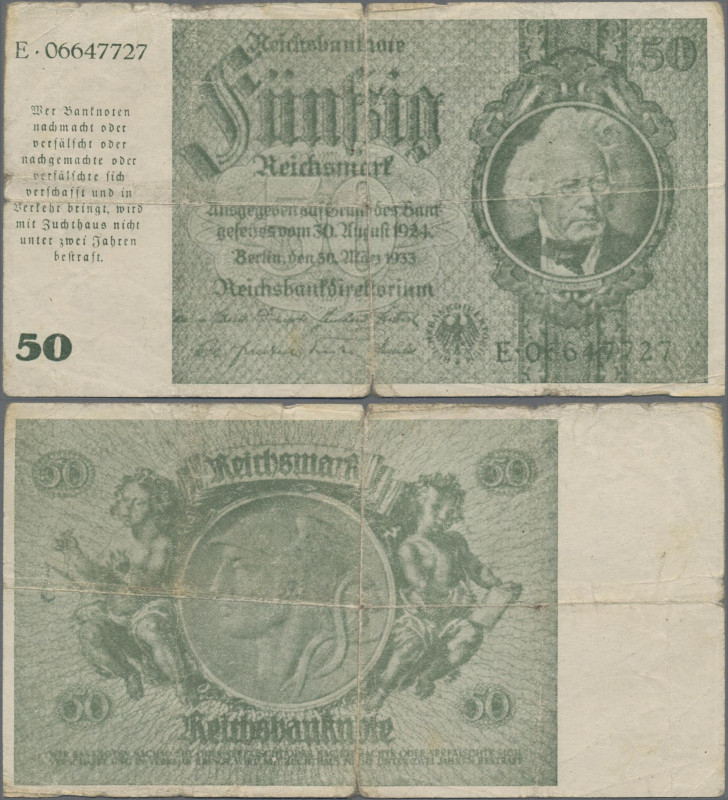 Deutschland - Deutsches Reich bis 1945: Notausgabe 1945 – Reichsbankstellen Graz...