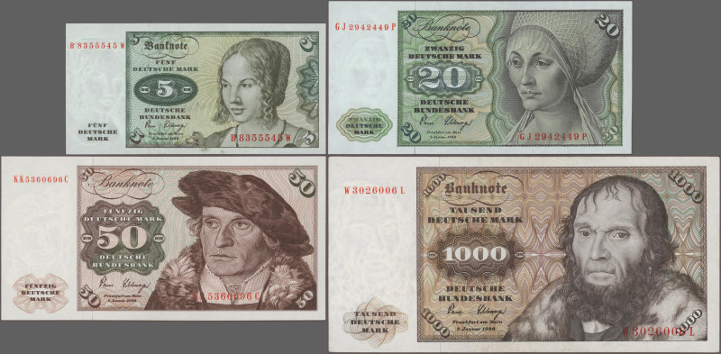 Deutschland - Bank Deutscher Länder + Bundesrepublik Deutschland: Deutsche Bunde...