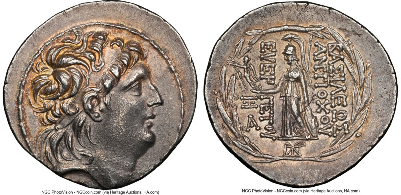 SELEUCID KINGDOM. Antiochus VII Euergetes (Sidetes) (138-129 BC). AR tetradrachm...