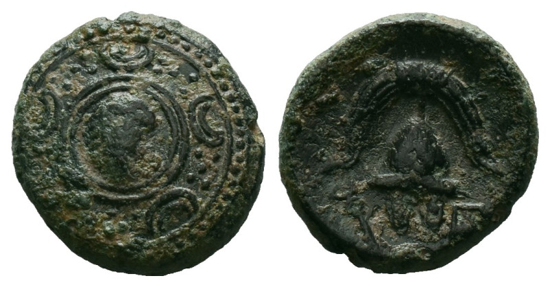 Kings of Macedon, Philip III Arrhidaios (323-317 BC) AE , uncertain mint in west...