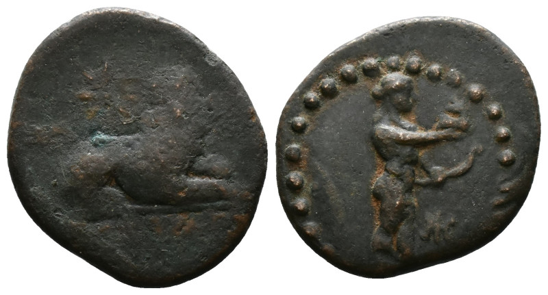 Greek Coins. 4th - 3rd century B.C. AE Reference:

Condition: Very Fine

Wei...