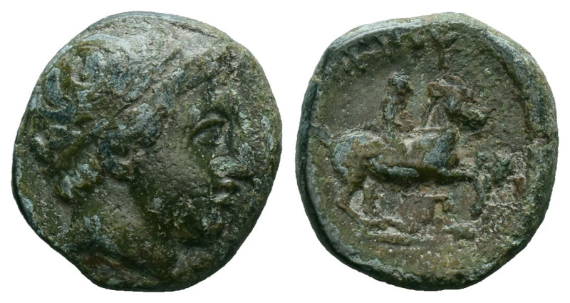 Greek
Kings of Macedon, Philip III Arrhidaios, Ae. 323-317 BC. Milet.
Obv: Dia...