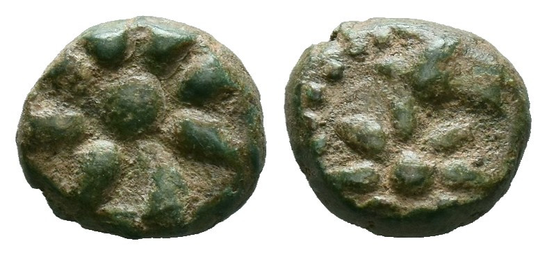 Greek Coins
PONTOS. Uncertain, possibly Amisos. Ae. Struck under Mithradates VI...