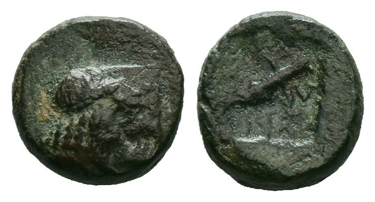 Greek Coins. 4th - 3rd century B.C. AE Reference:

Condition: Very Fine

Wei...