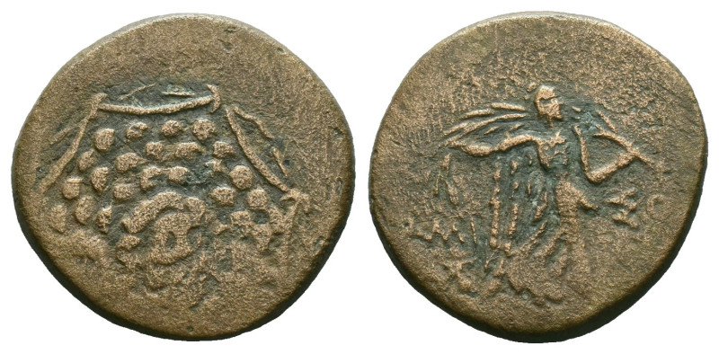 Greek
Pontos, Amisos, AE.Time of Mithradates VI Eupator, Circa 85-65 BC.
Obv: ...