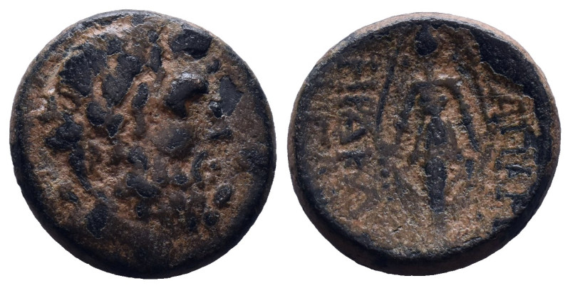 "Greek, Phrygia, magistrates Herakle and Eglo c. 100-50 BC, AE, Apameia

Obver...