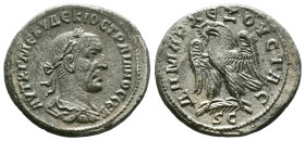 SELEUCIS and PIERIA, Antioch. Trajan Decius. AD 249-251. Tetradrachm Reference: Condition: Very Fine

Weight: 10.28 gr.
Diameter: 27.8 mm.
