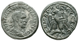 SELEUCIS and PIERIA, Antioch. Trajan Decius. AD 249-251. Tetradrachm Reference: Condition: Very Fine

Weight: 10.94 gr.
Diameter: 27.0 mm.