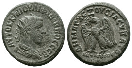 Seleucis and Pieria. Antioch. Philip I. AR Tetradrachm. AD 244-249. Reference: Condition: Very Fine

Weight:12.32 gr.
Diameter: 24.8 mm.